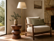 Alder Side Table styled in a warm Juniper & Loom living room Alder Side Table styled in a warm Juniper & Loom living room